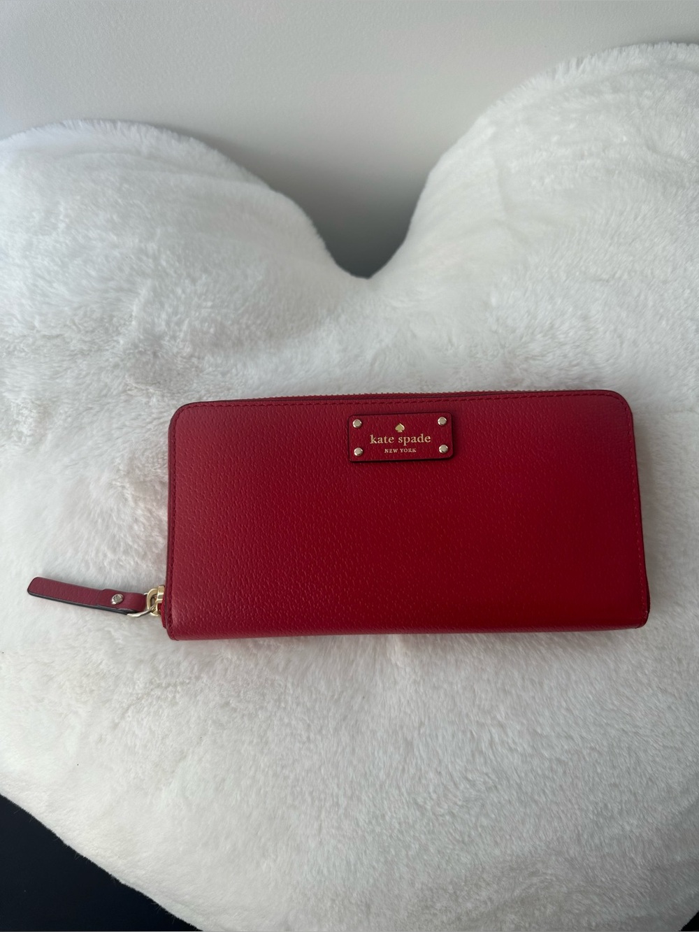 Kate Spade Large Continental Wallet, Red
